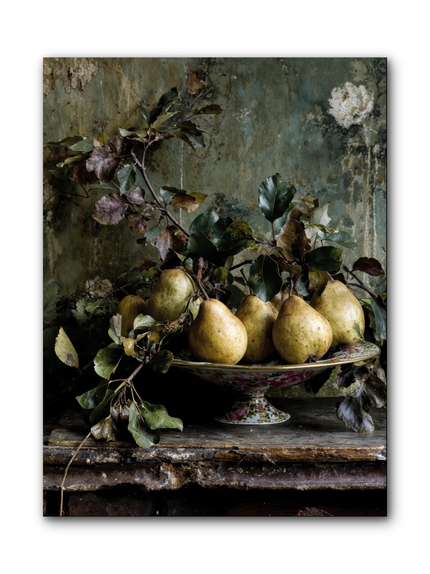 Summer's grand gesture -- Wrapped Canvas 9x12