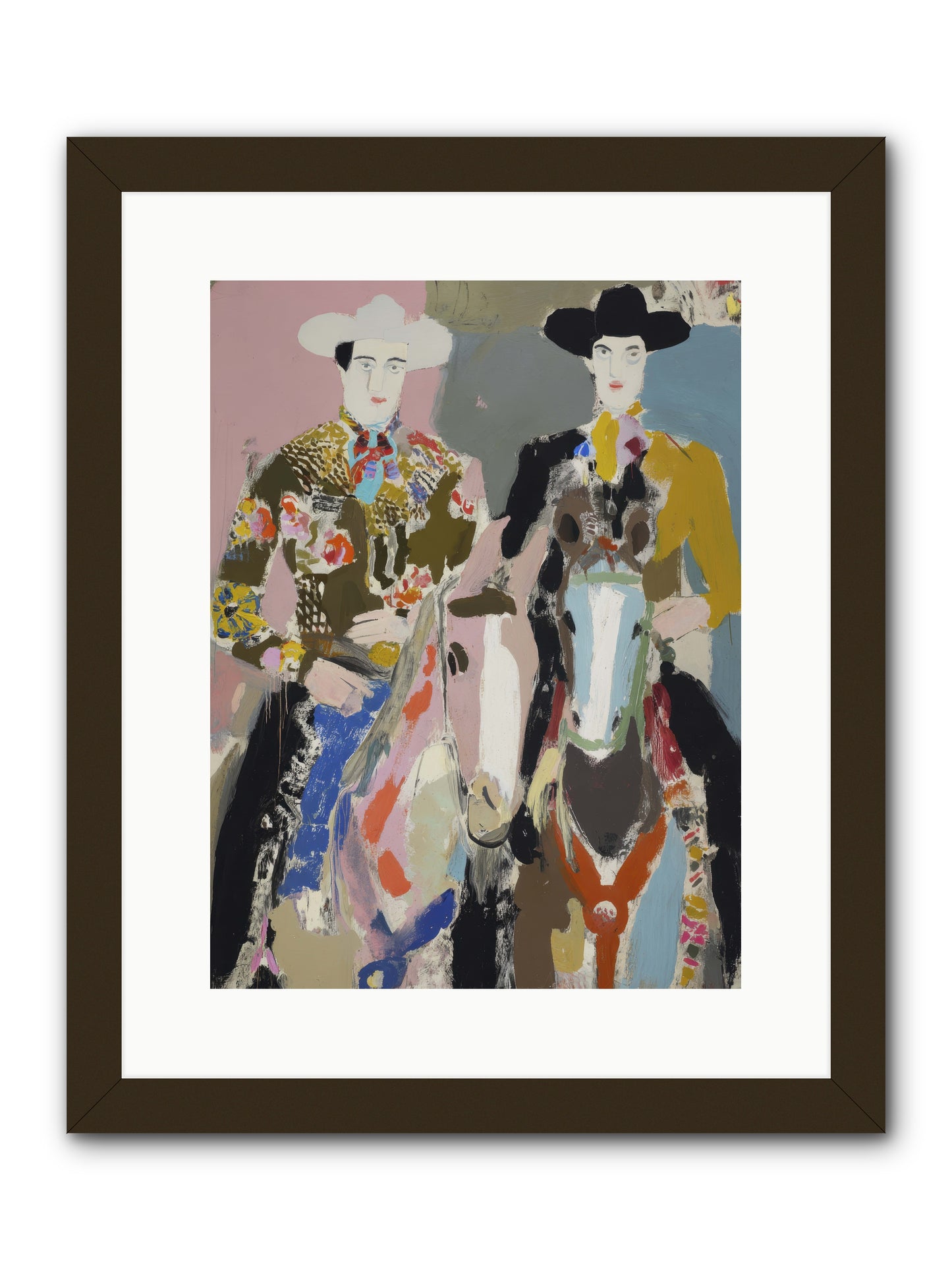 Sun-Drunk & Steady -- Framed Print - Black 12x16