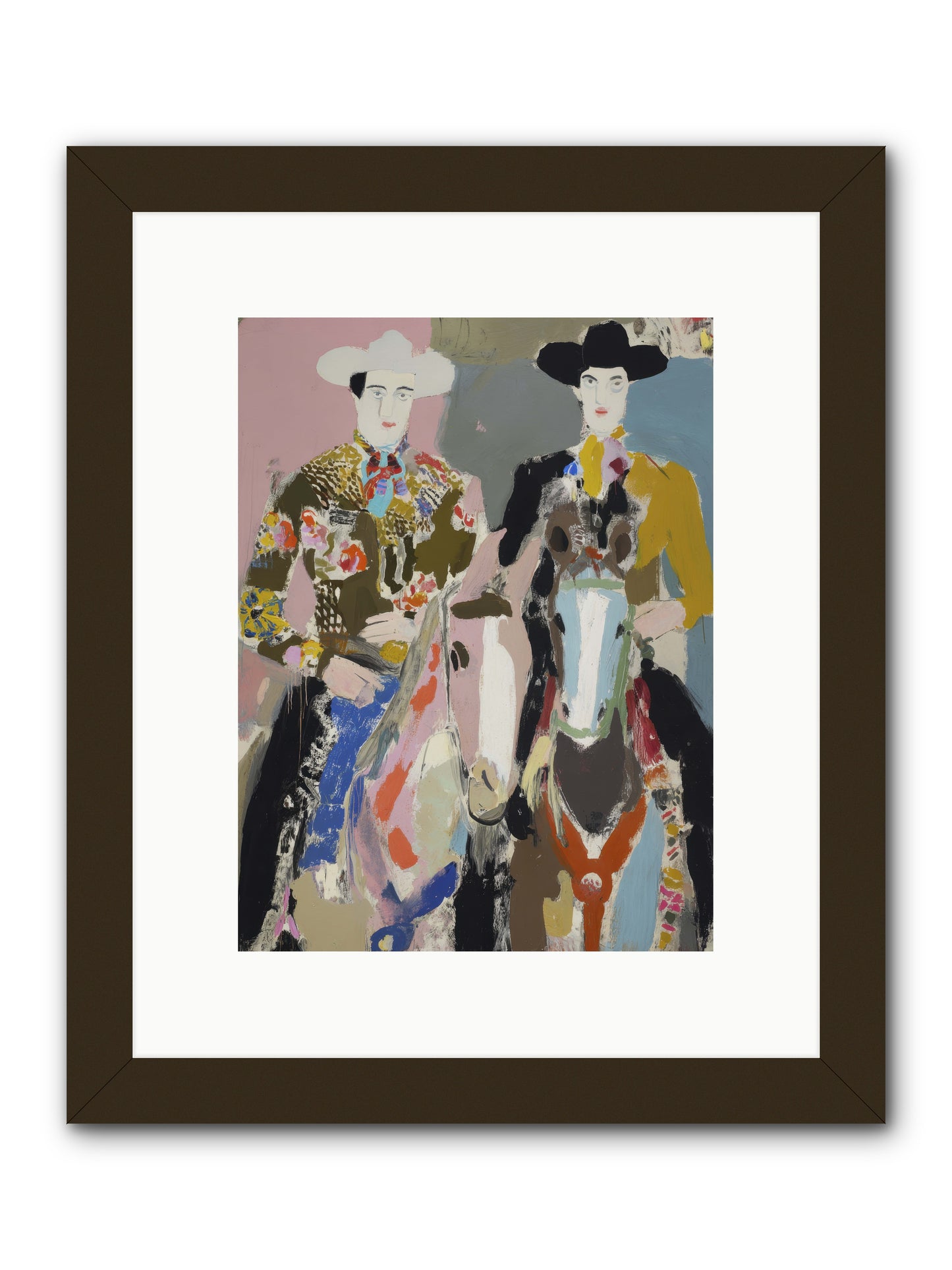 Sun-Drunk & Steady -- Framed Print - Black 9x12
