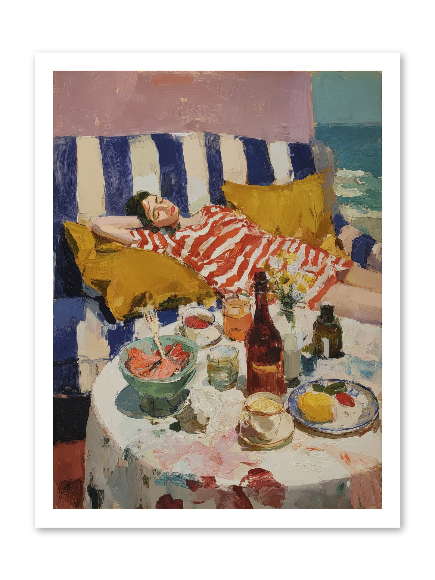 Sun-Kissed Slumber -- Paper Print 18x24