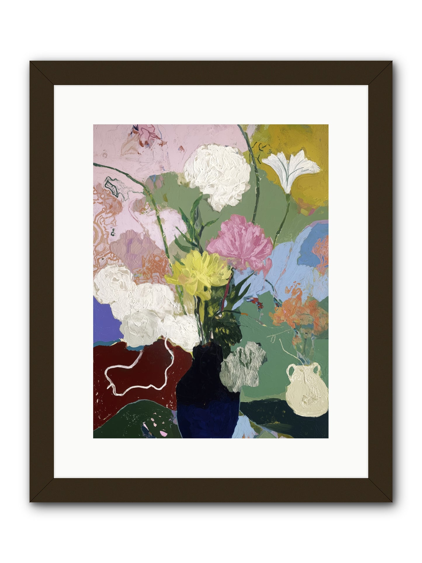 Sun-drenched Trails -- Framed Print - Black 12x16