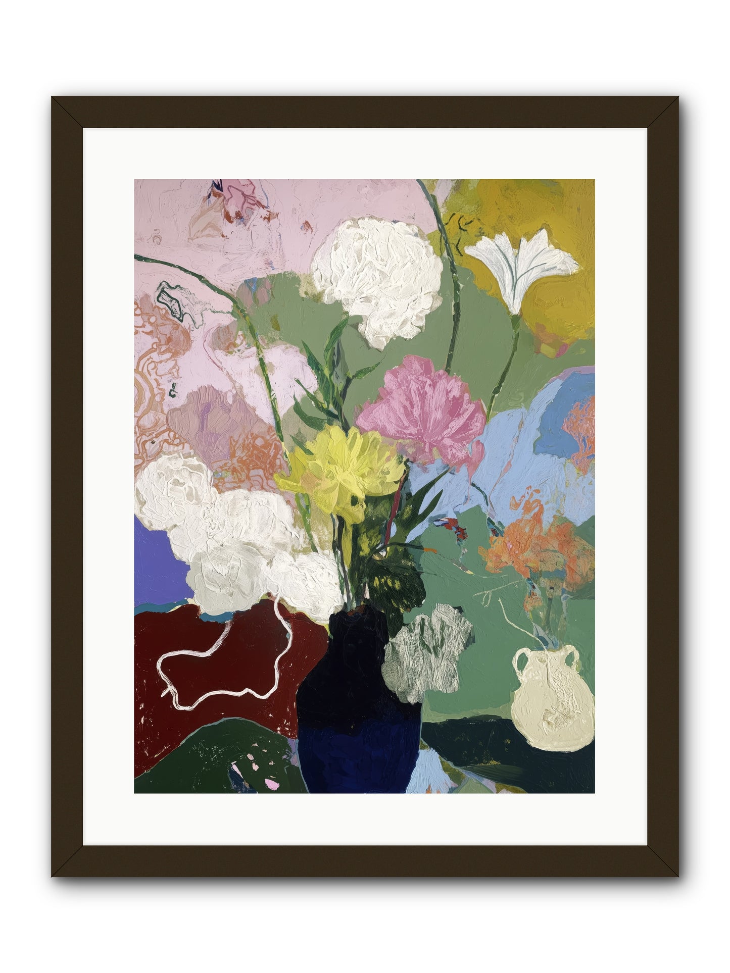 Sun-drenched Trails -- Framed Print - Black 18x24