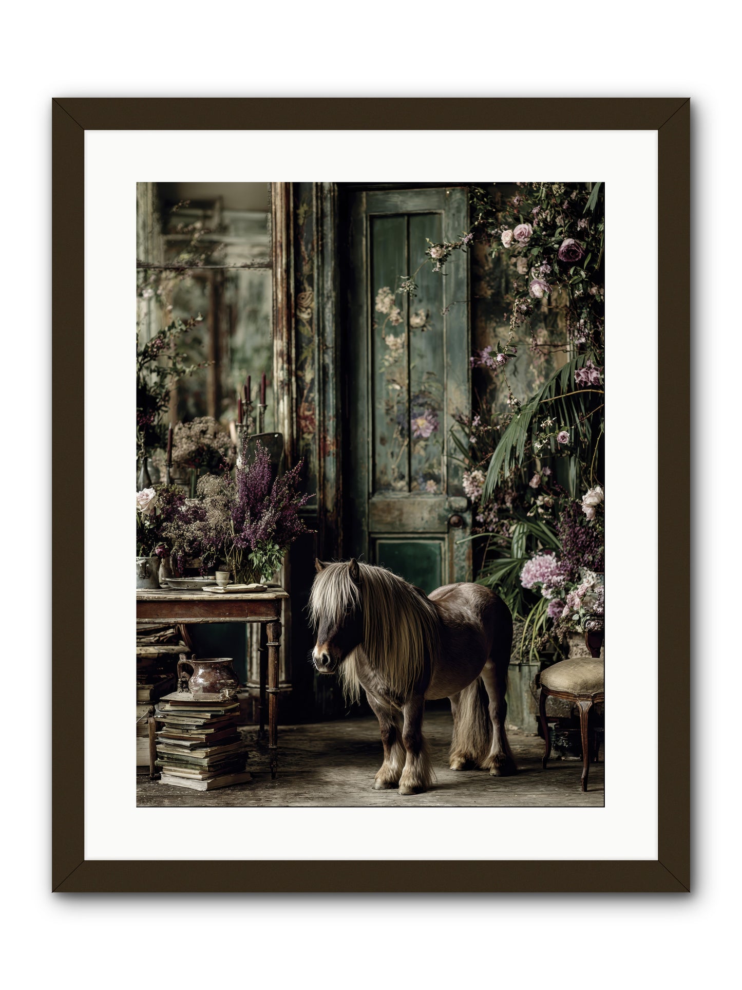 Sun kissed -- Framed Print - Black 18x24