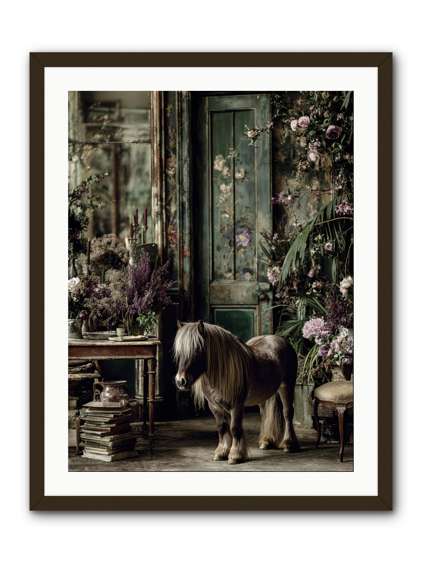 Sun kissed -- Framed Print - Black 24x32