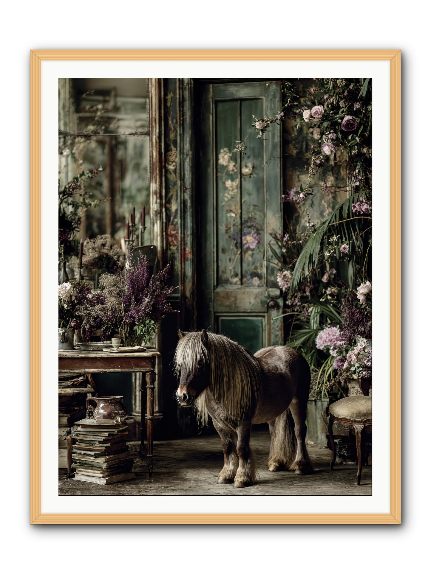 Sun kissed -- Framed Print - Natural 36x48