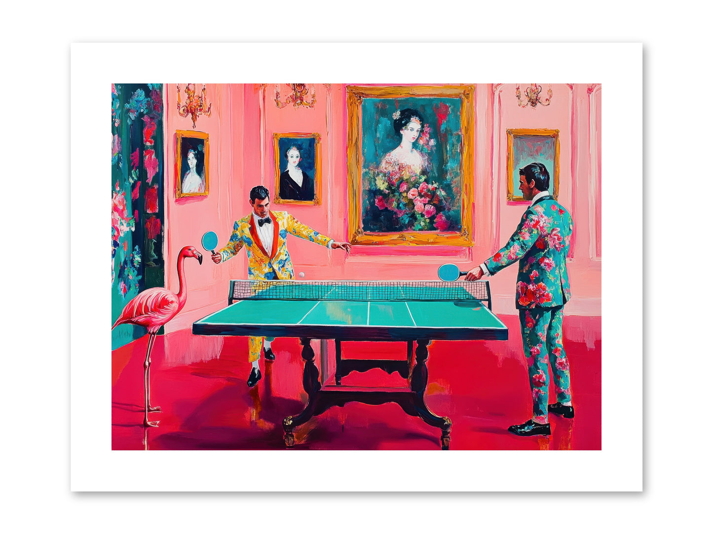 Sunday Diversions -- Loose Canvas Print 12x9