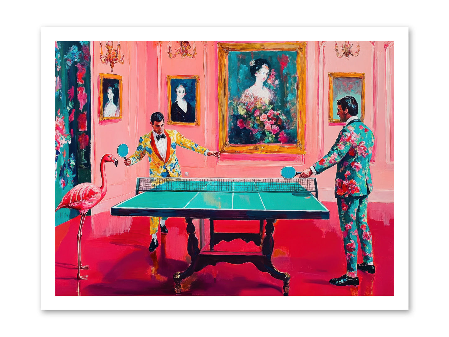 Sunday Diversions -- Loose Canvas Print 24x18