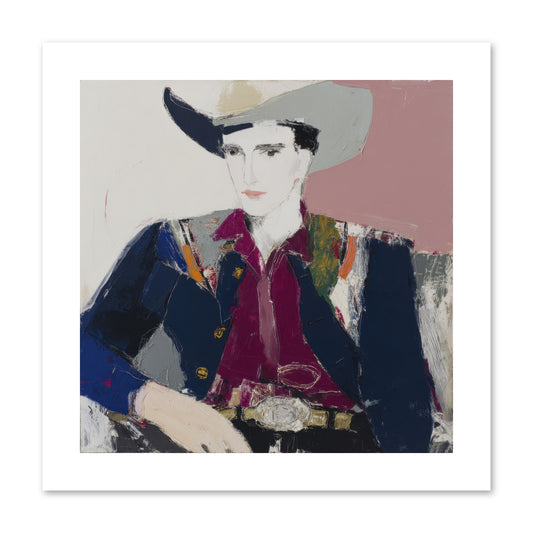 Sunday Rodeo -- Paper Print 10x10