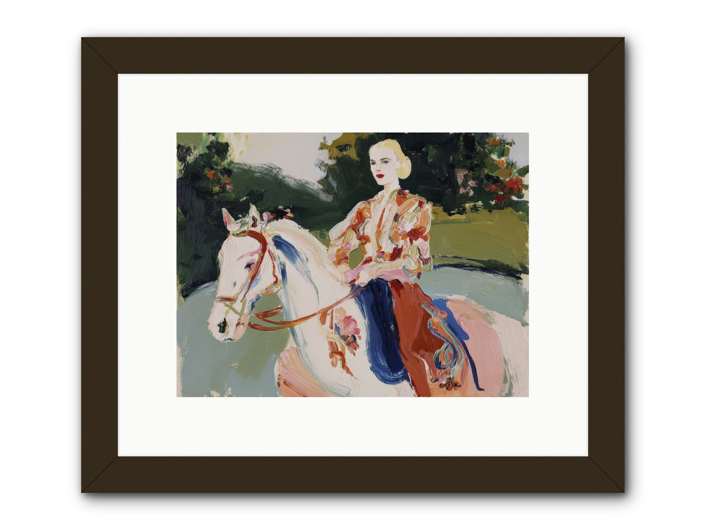 Sunday Soulmate -- Framed Print - Black 12x9