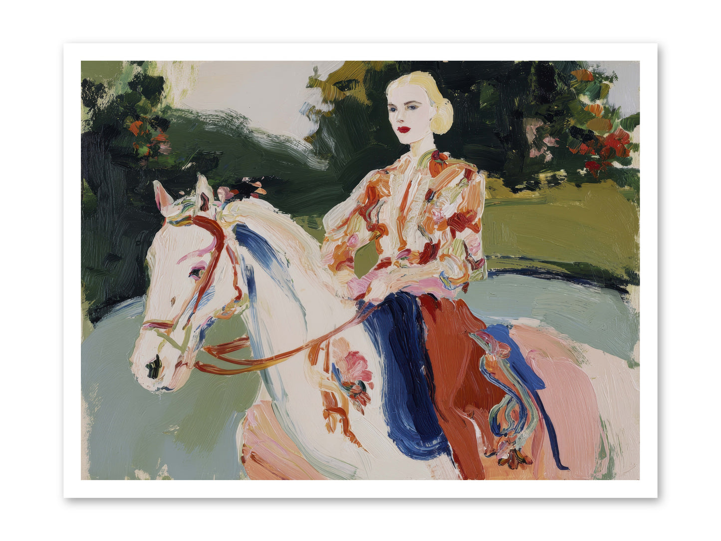 Sunday Soulmate -- Loose Canvas Print 32x24