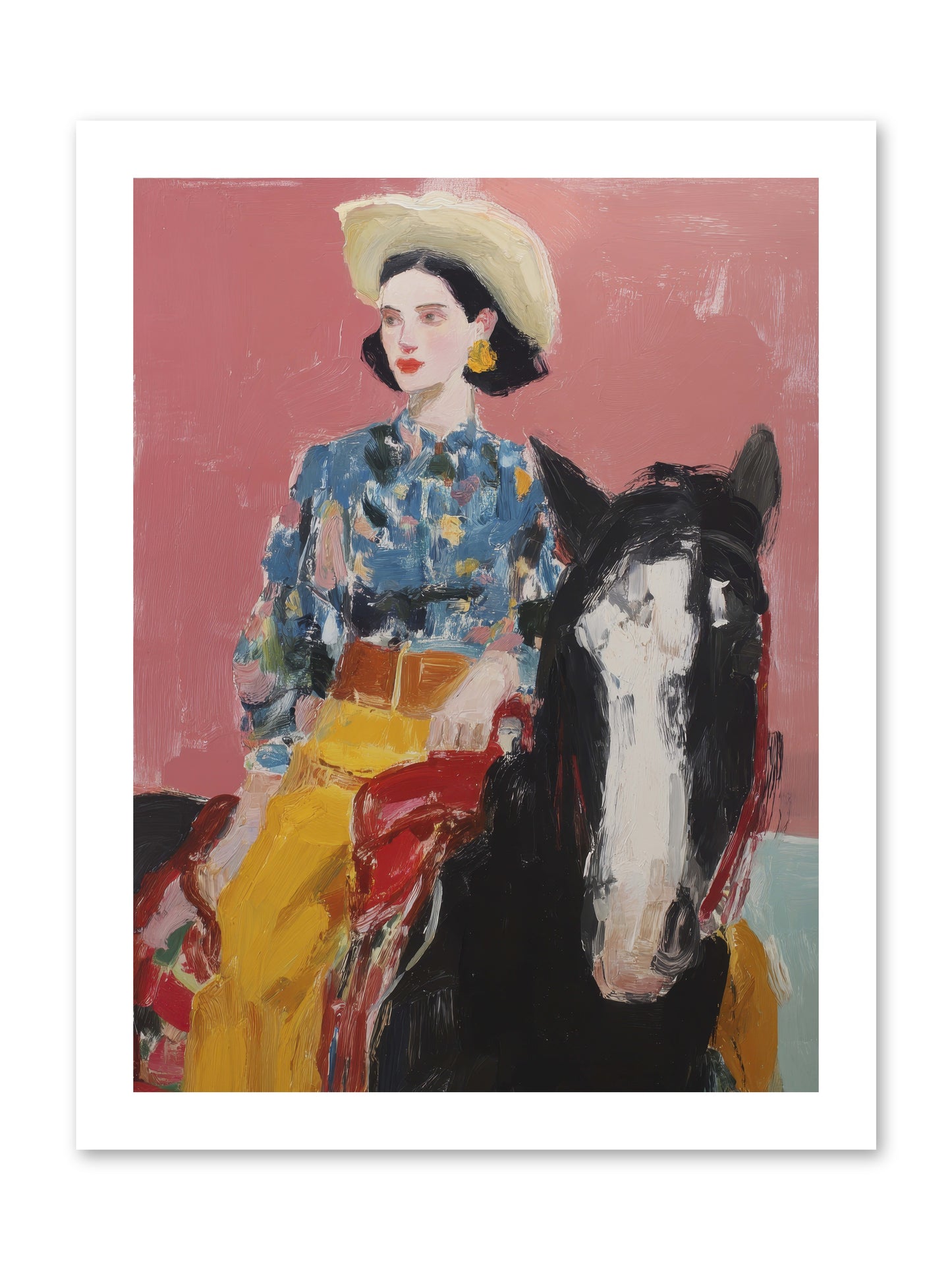 Sunday Sovereign -- Loose Canvas Print 12x16