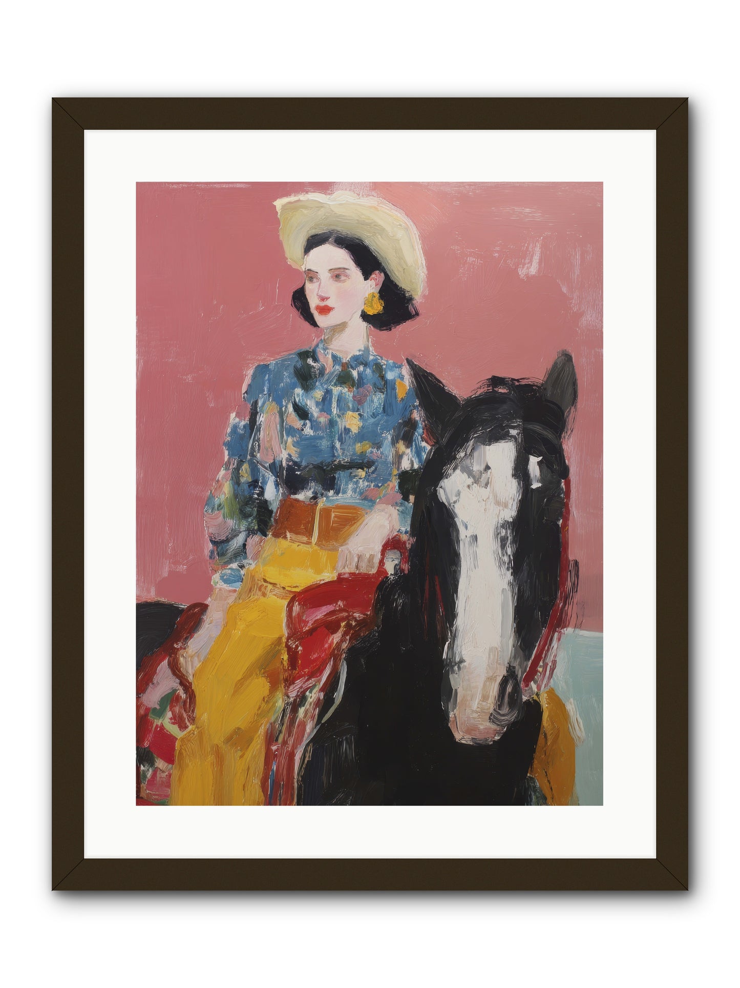 Sunday Sovereign -- Framed Print - Black 18x24
