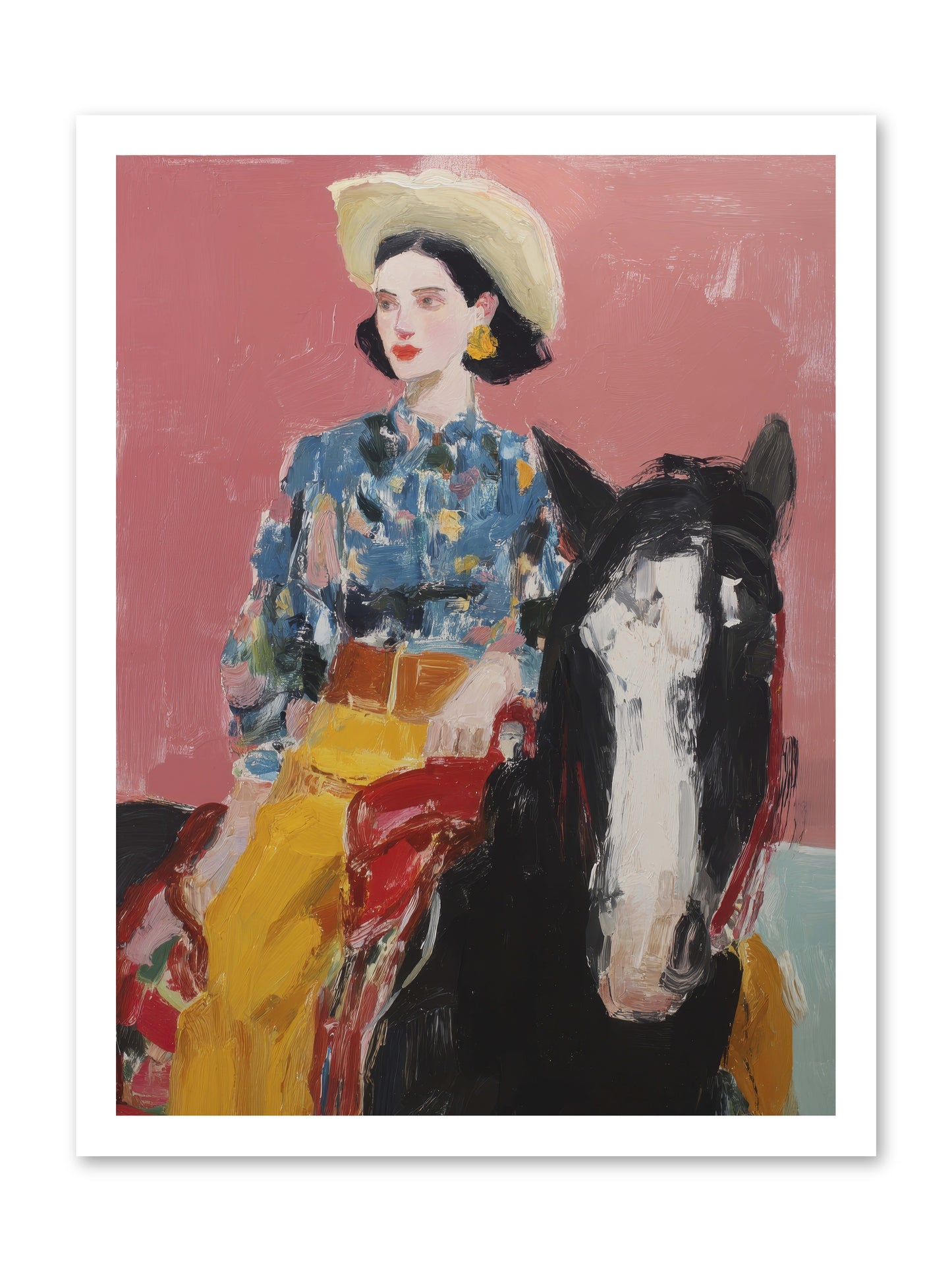 Sunday Sovereign -- Loose Canvas Print 18x24