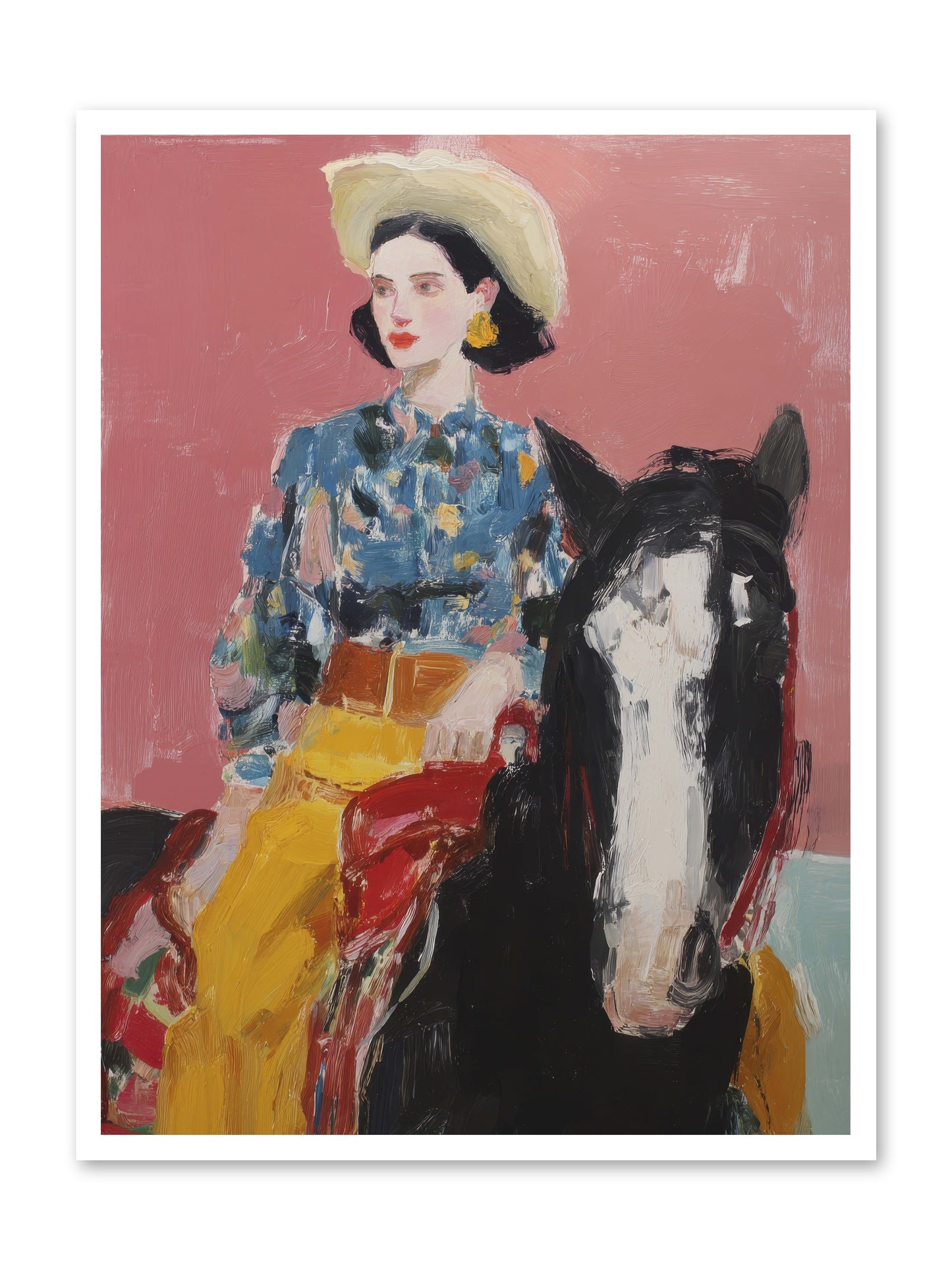 Sunday Sovereign -- Loose Canvas Print 30x40