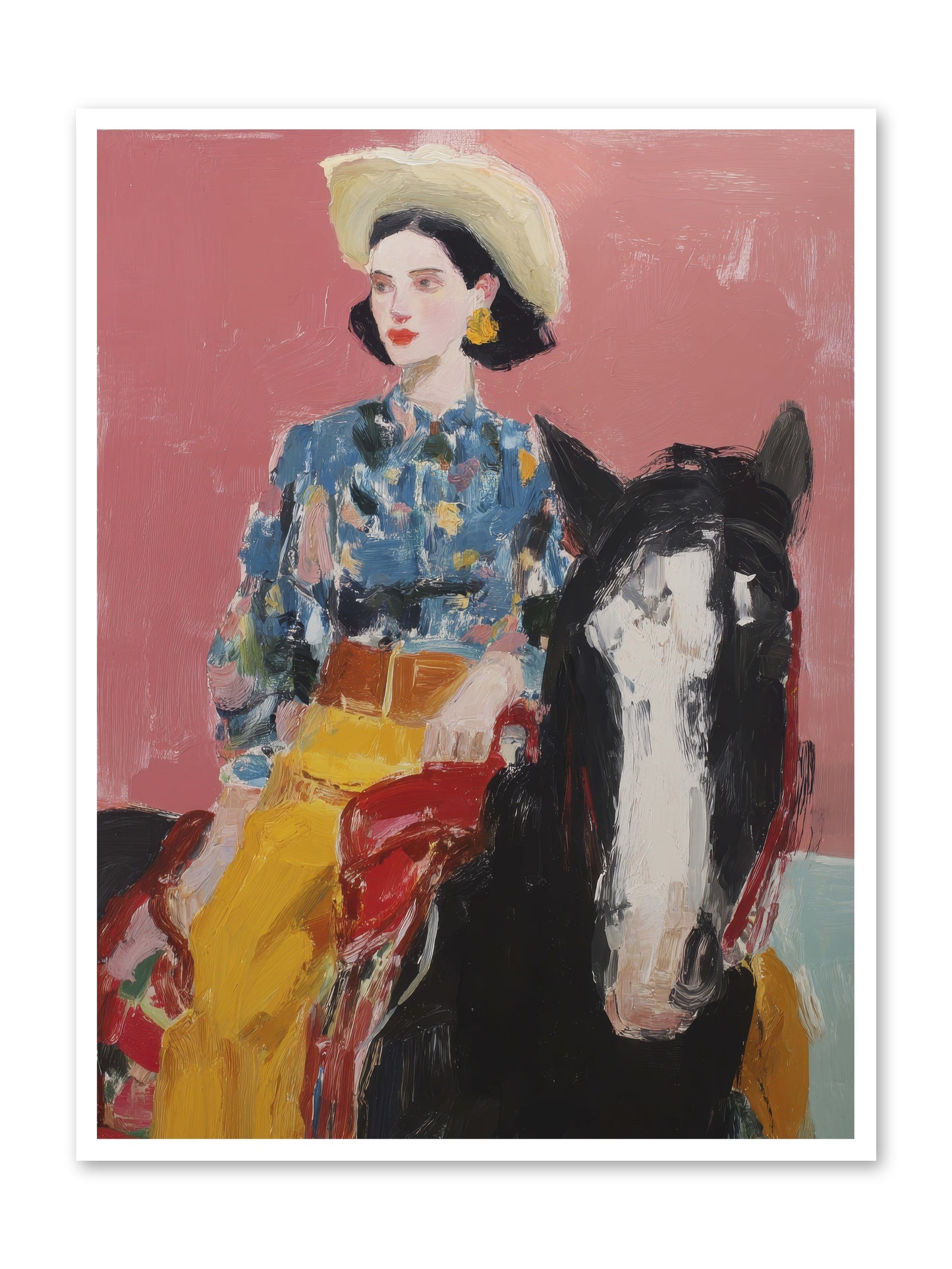Sunday Sovereign -- Loose Canvas Print 36x48
