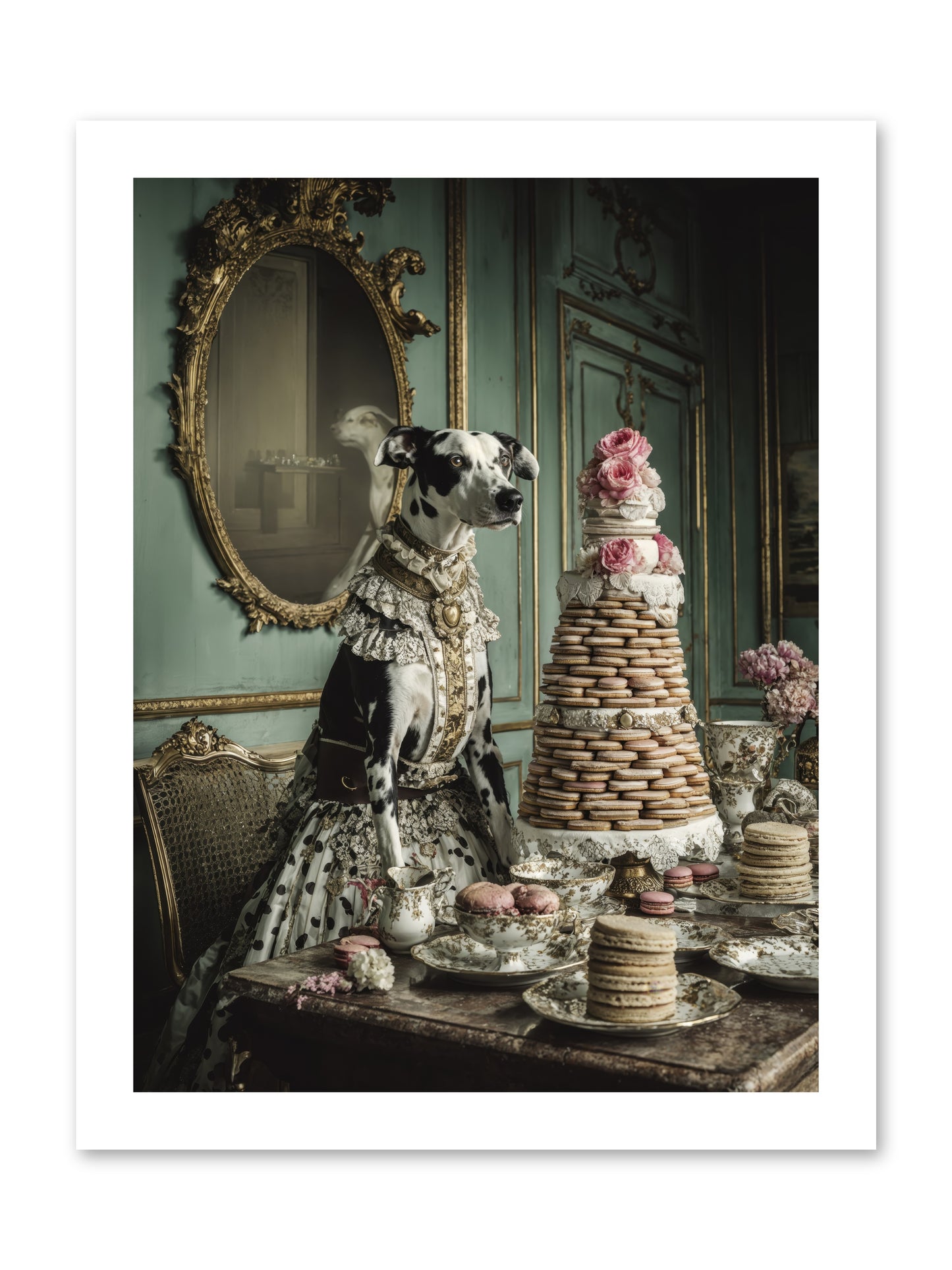 Sunday Sugar & Blush-REZ -- Paper Print 12x16