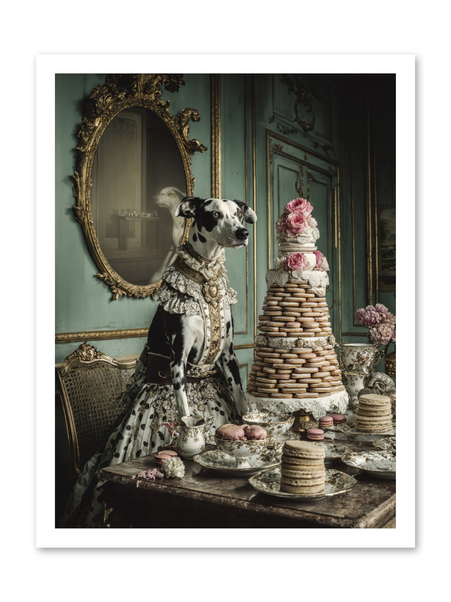 Sunday Sugar & Blush-REZ -- Loose Canvas Print 18x24