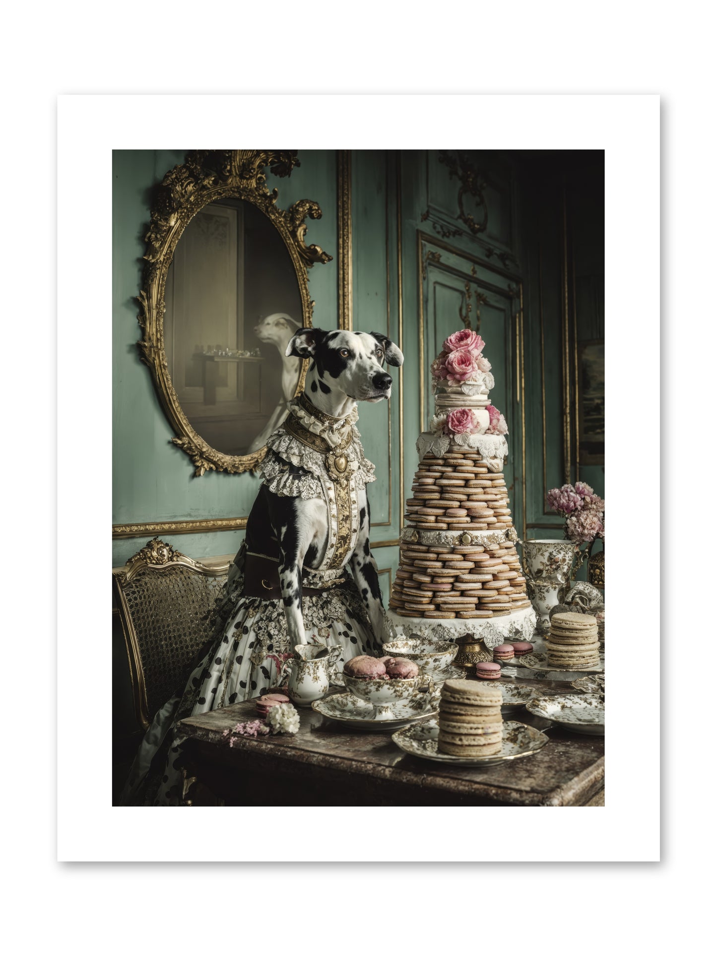 Sunday Sugar & Blush-REZ -- Loose Canvas Print 9x12