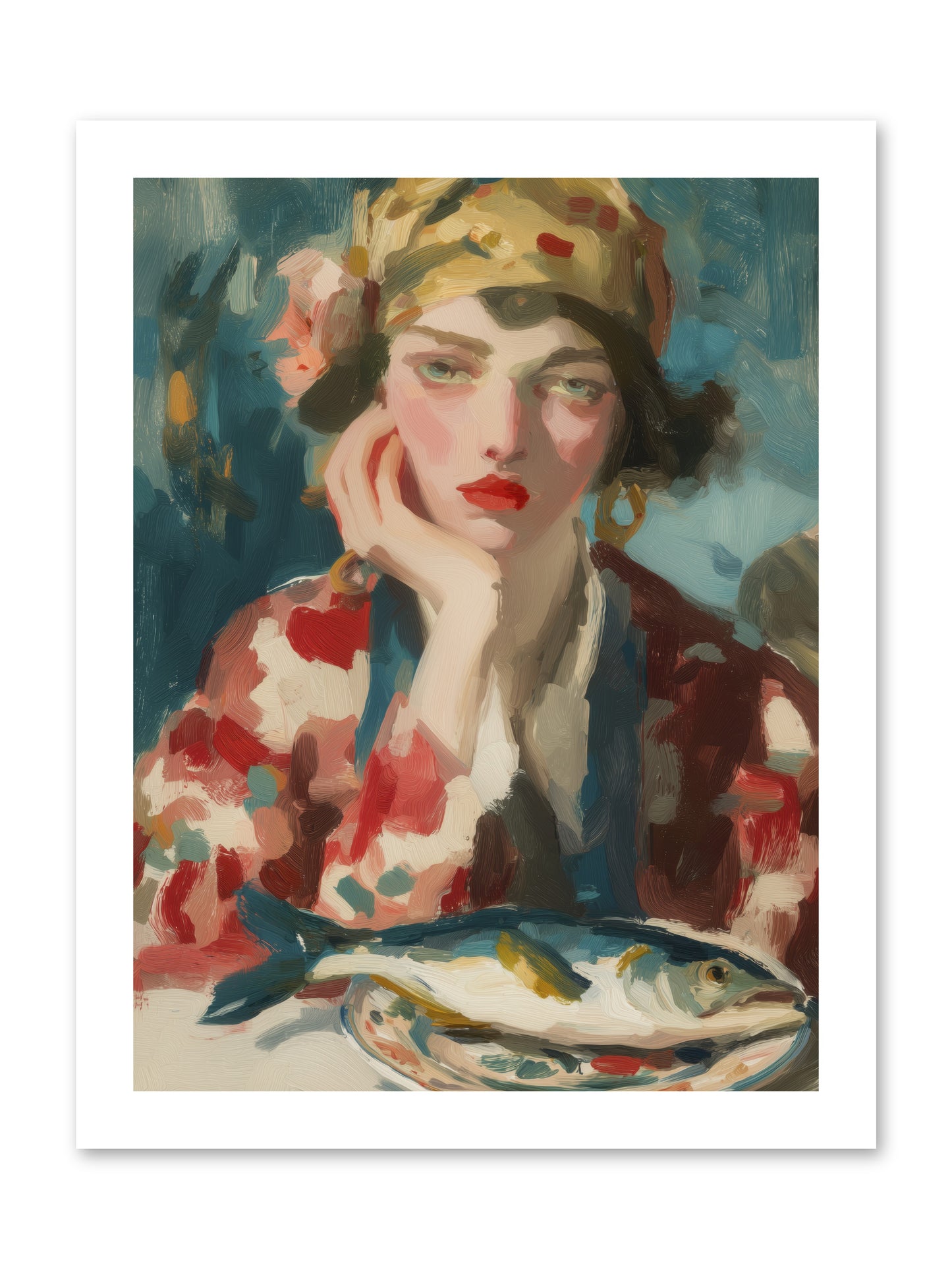 Sunday Traditions -- Loose Canvas Print 12x16