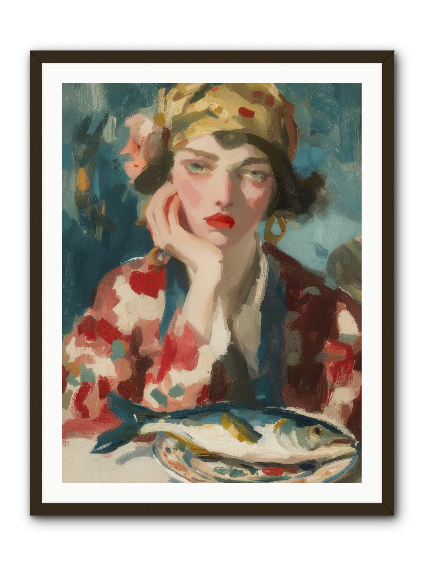 Sunday Traditions -- Framed Print - Black 30x40