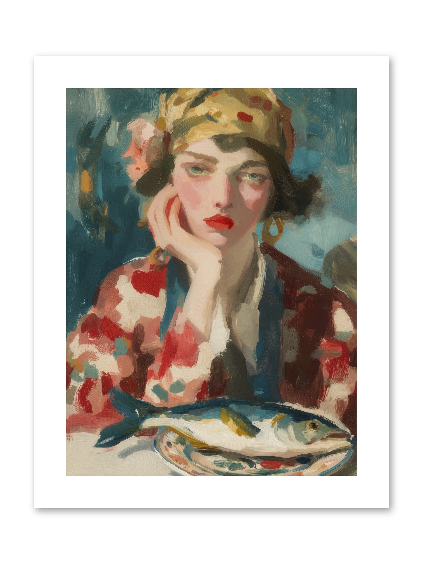 Sunday Traditions -- Loose Canvas Print 9x12