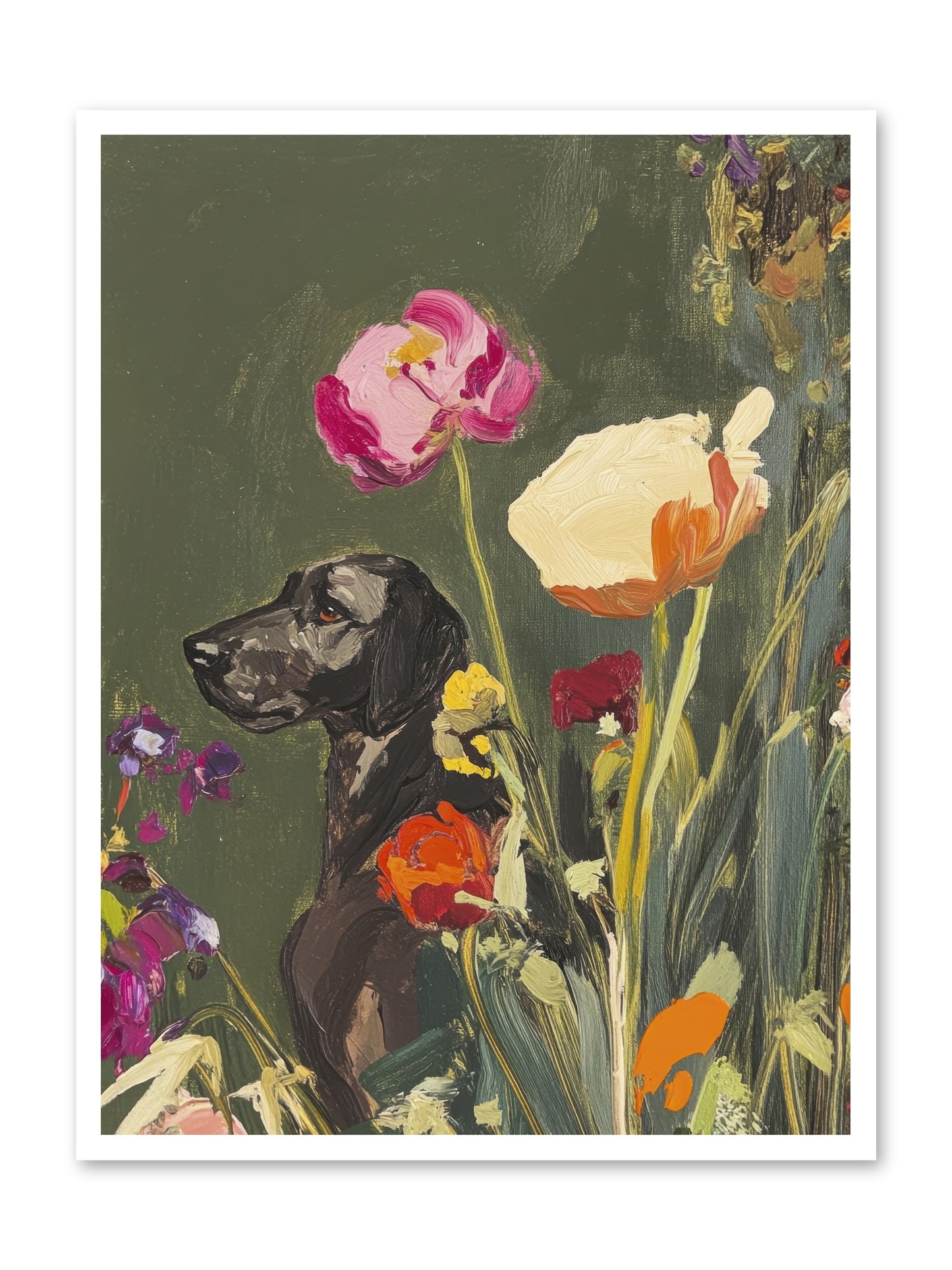 Sunday's Sweet Boy -- Paper Print 30x40