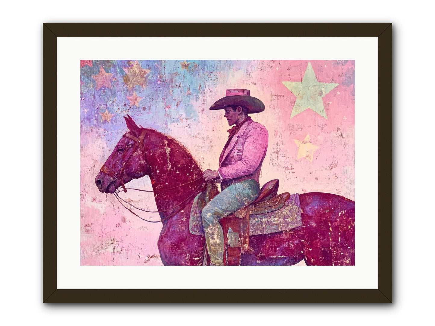Sundown Reverie -- Framed Print - Black 24x18