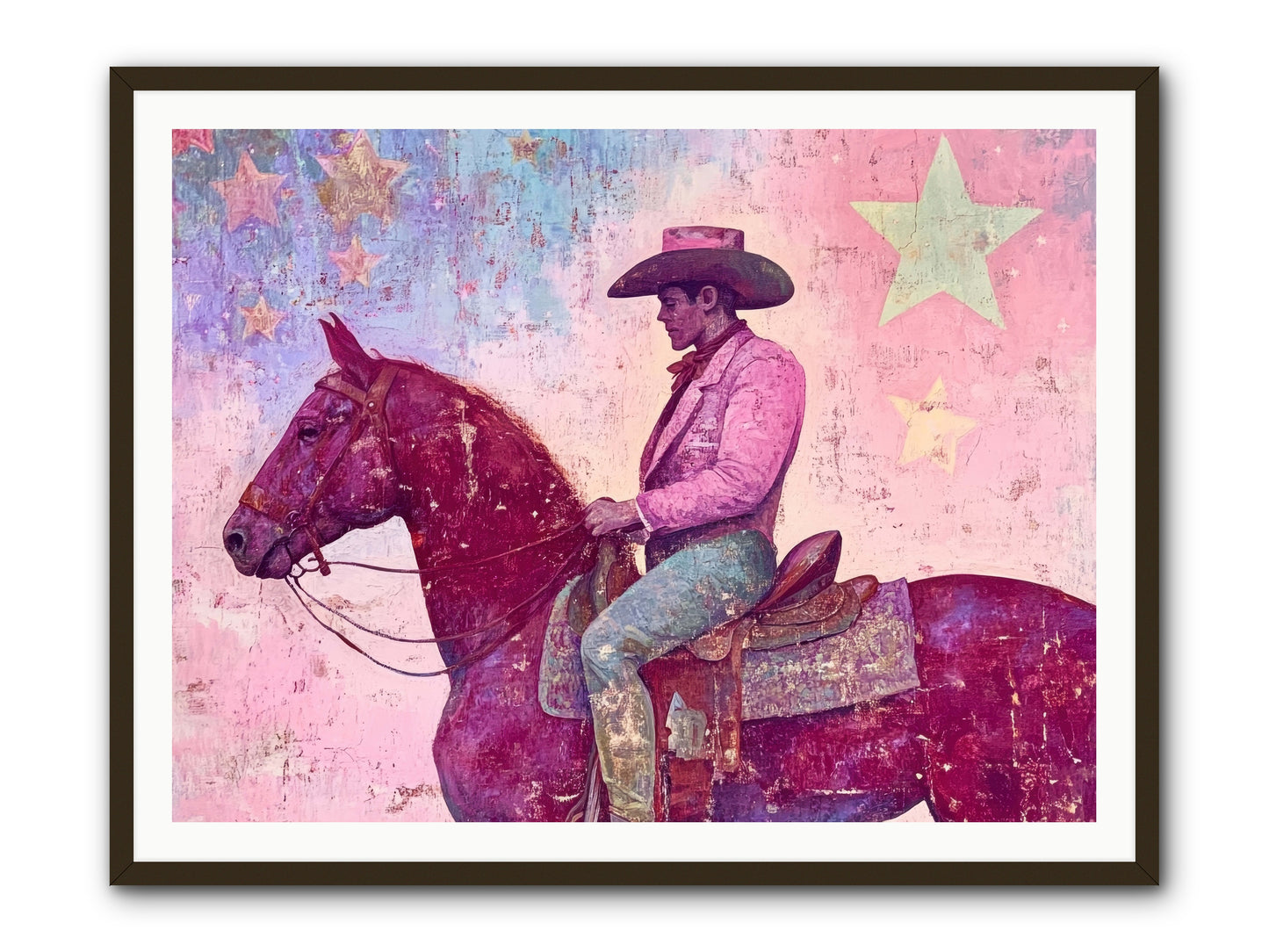 Sundown Reverie -- Framed Print - Black 48x36