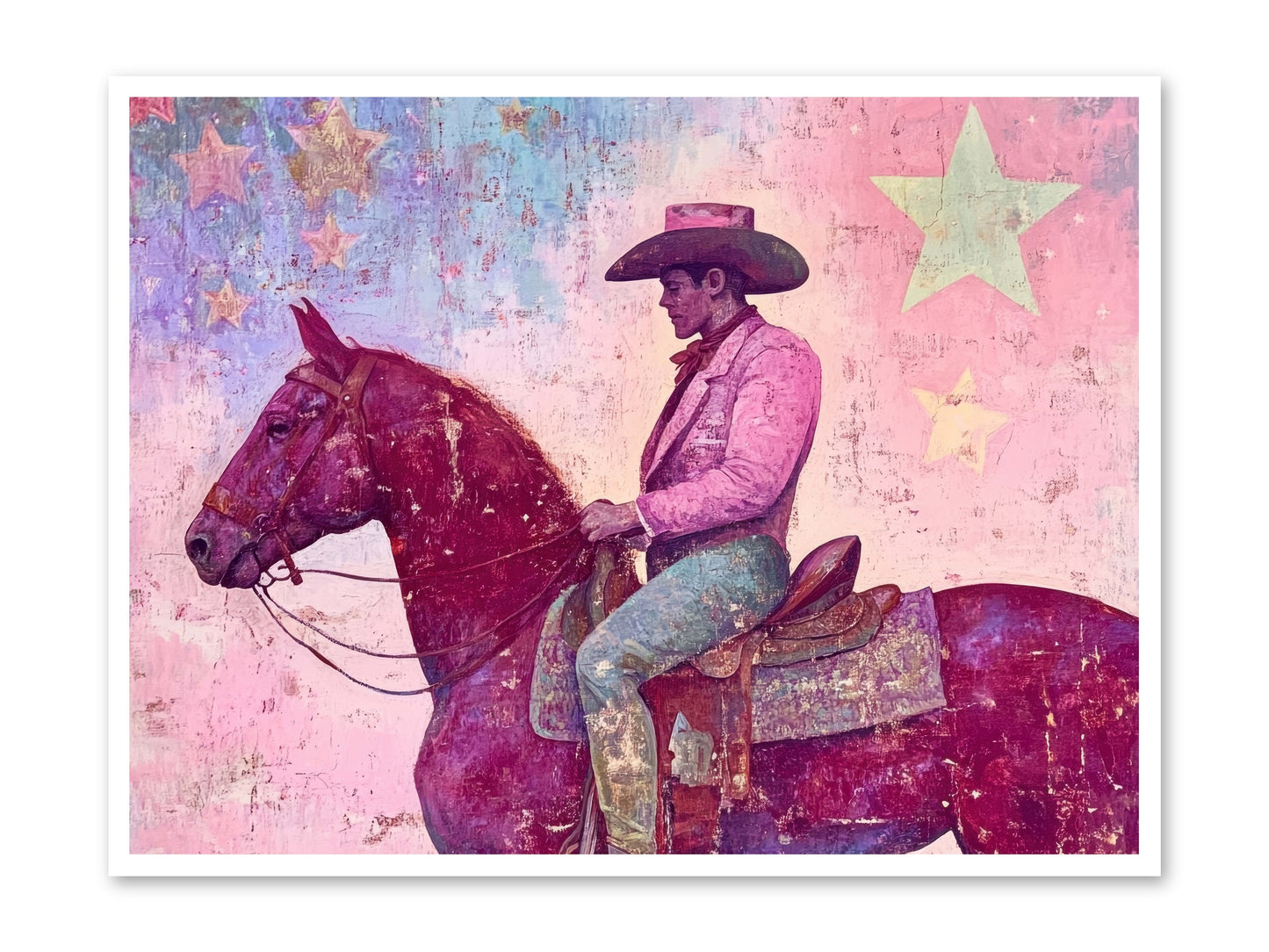 Sundown Reverie -- Loose Canvas Print 48x36