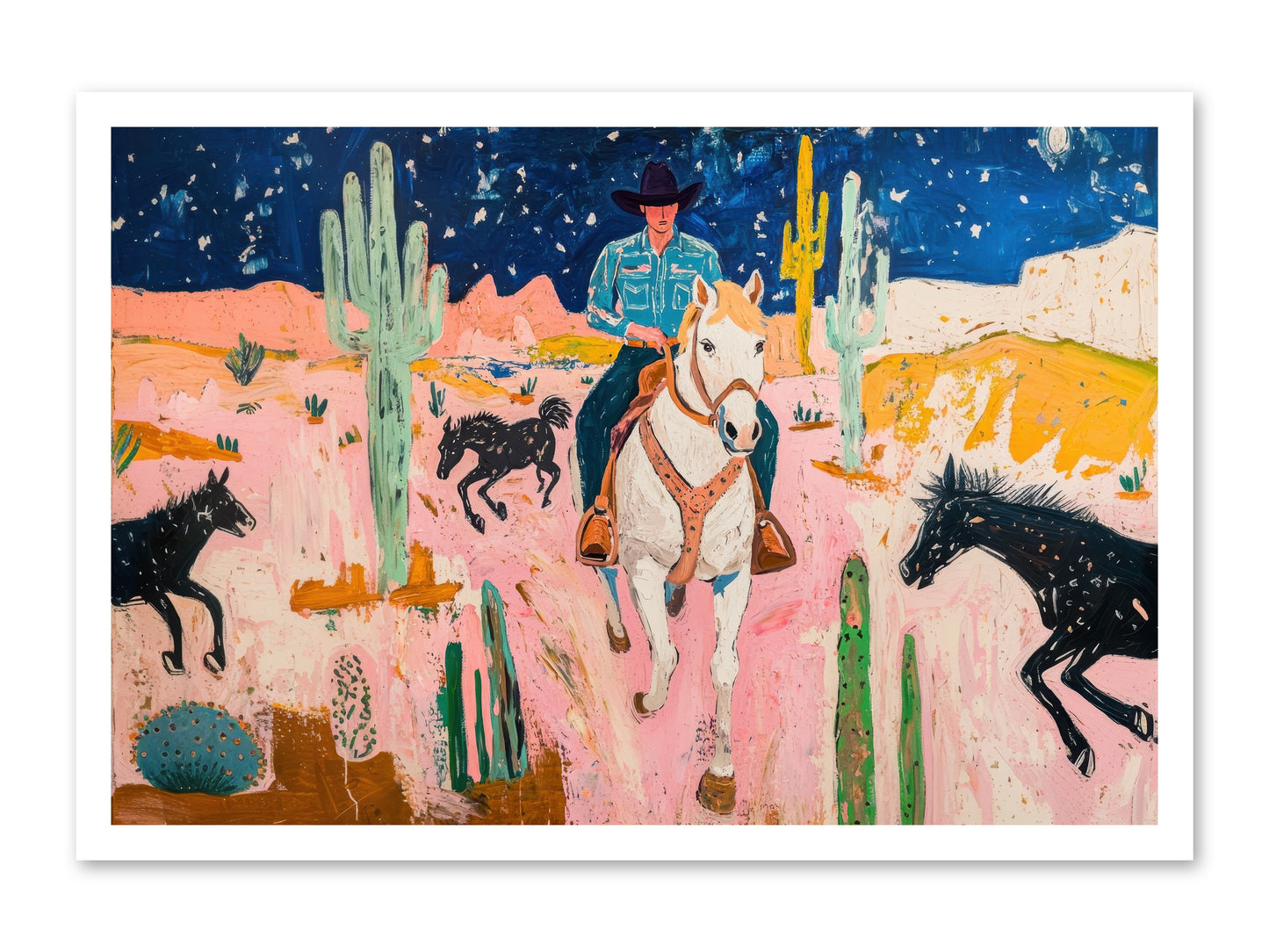 Sundown Ridge -- Loose Canvas Print 30x20