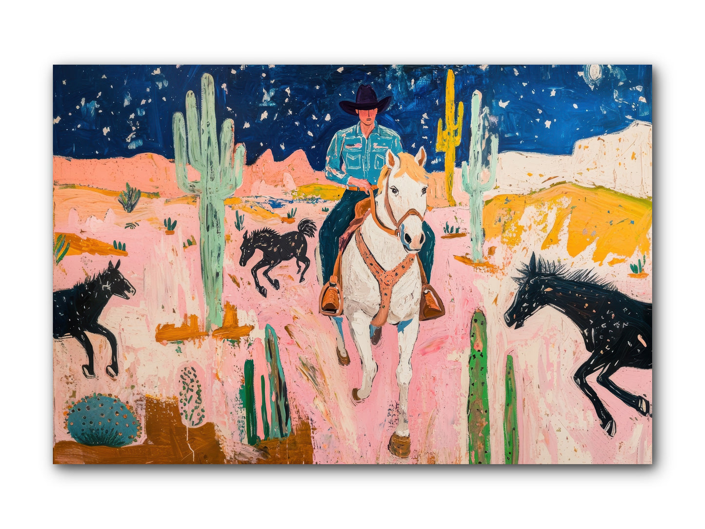 Sundown Ridge -- Wrapped Canvas 12x8