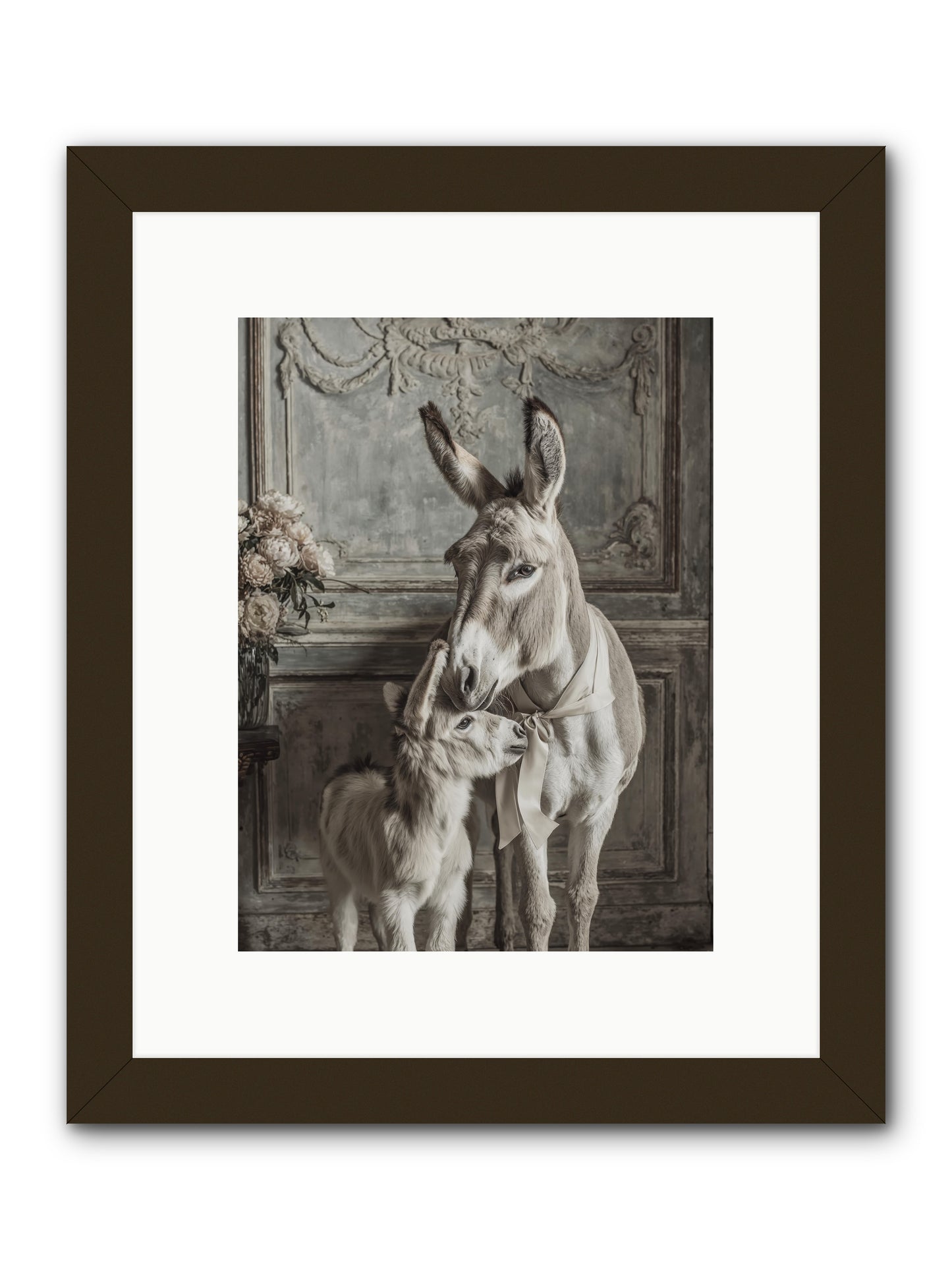 Sunlight's Confession -- Framed Print - Black 9x12