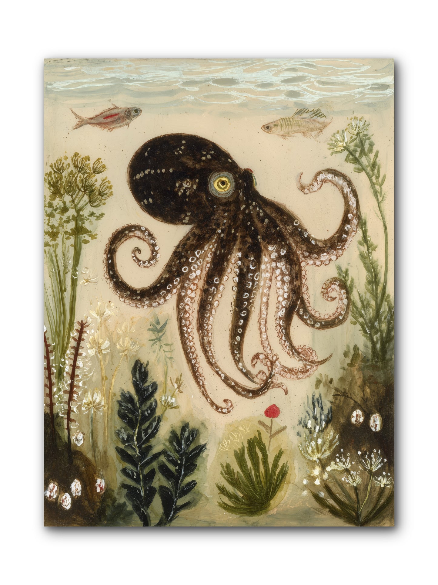 Sunlit Path -- Wrapped Canvas 9x12