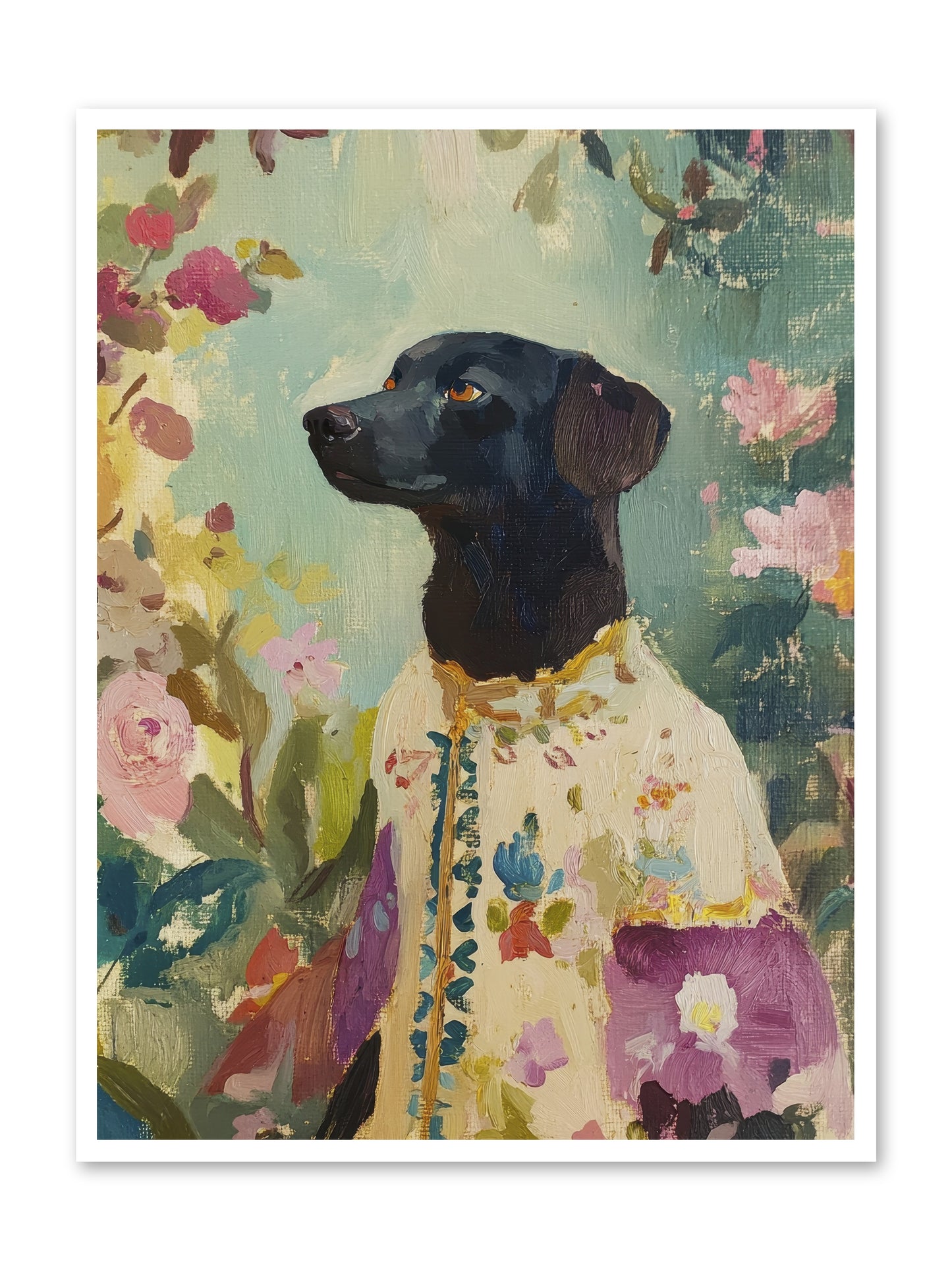 Sunny Mae -- Loose Canvas Print 36x48