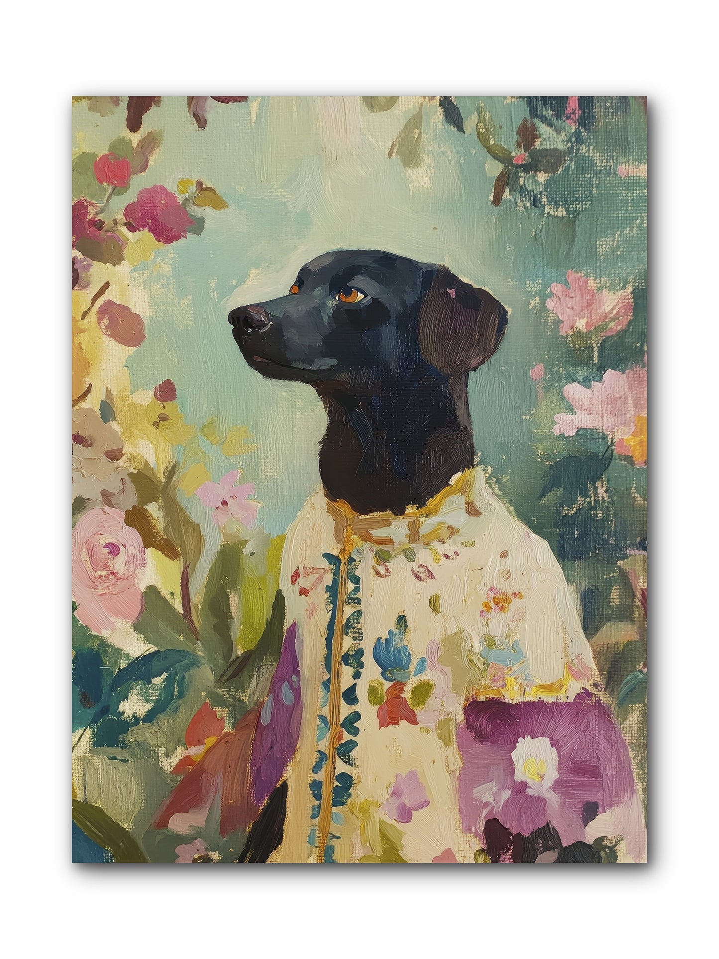 Sunny Mae -- Wrapped Canvas 9x12