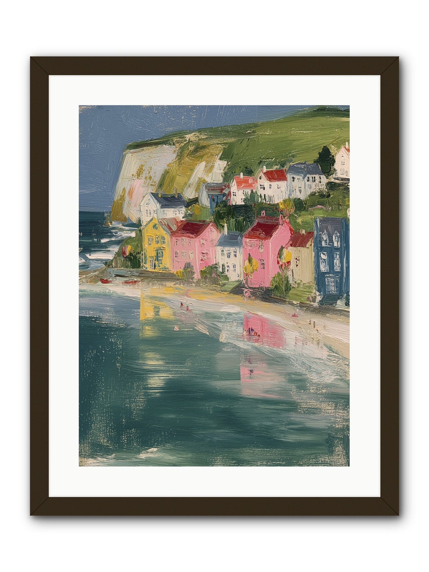 Sunset Hues -- Framed Print - Black 18x24