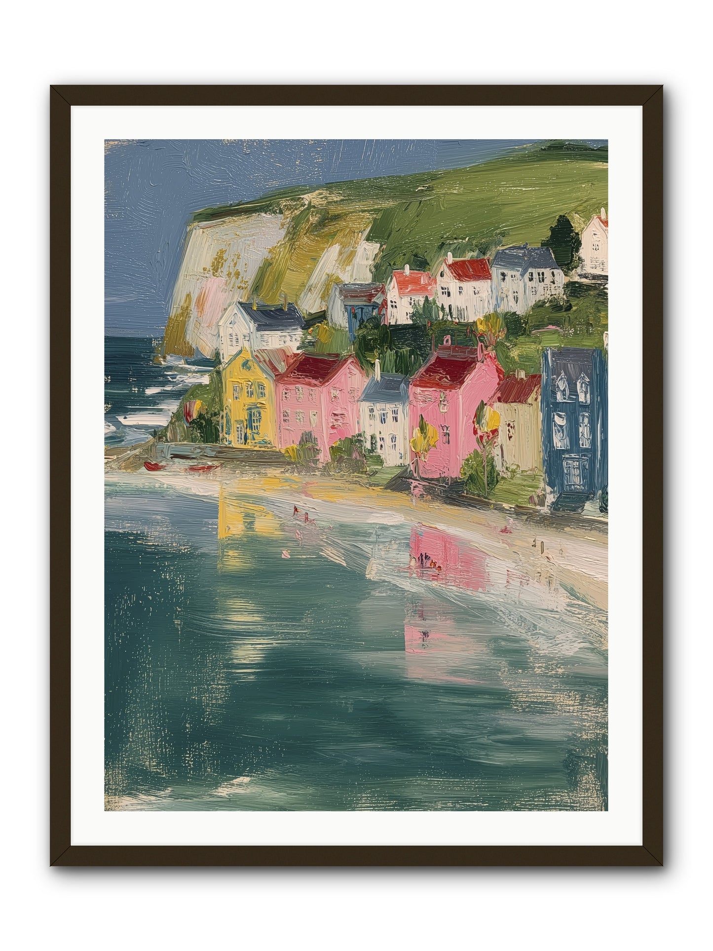 Sunset Hues -- Framed Print - Black 30x40