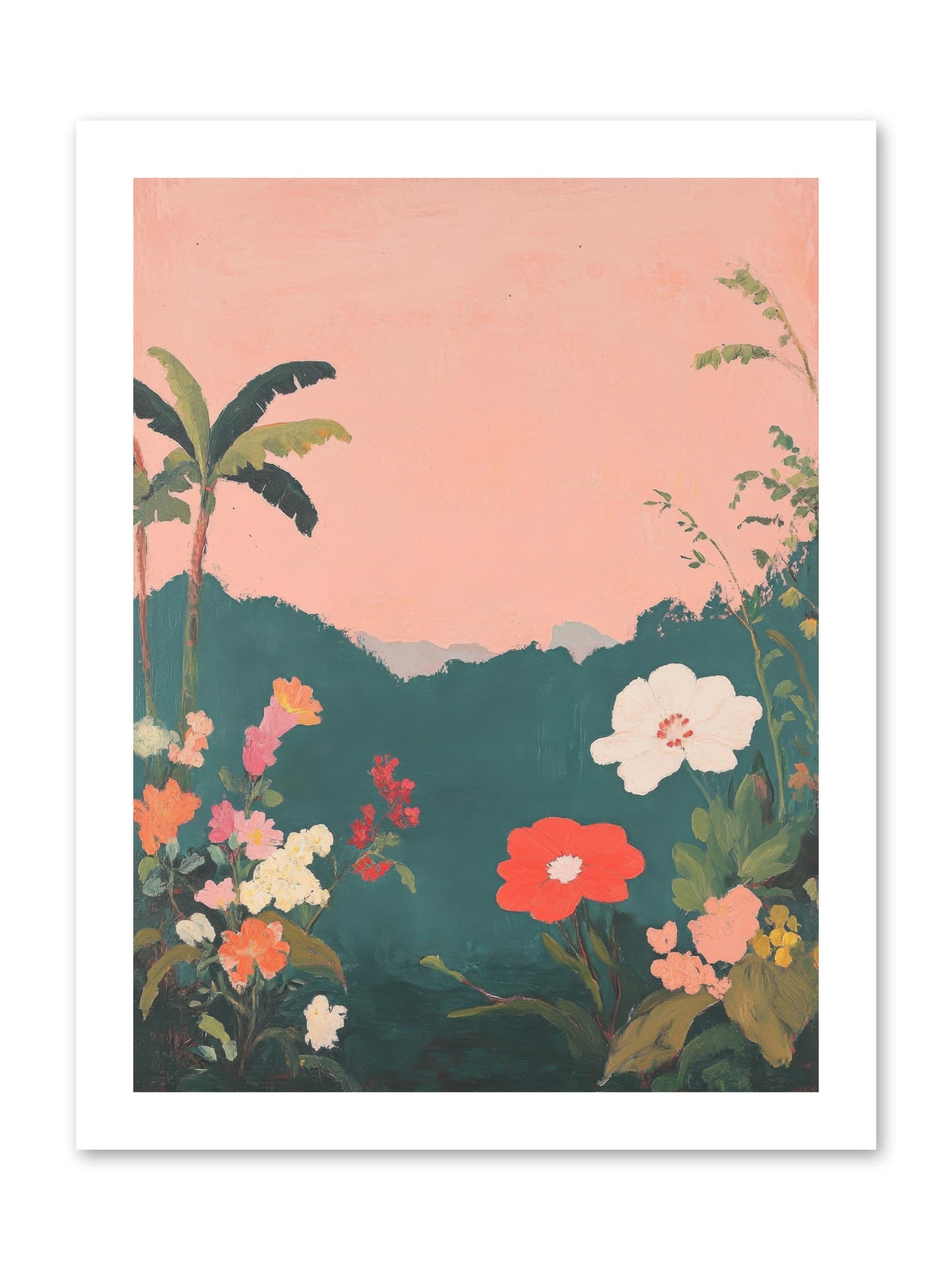 Sunset Marmalade -- Paper Print 12x16