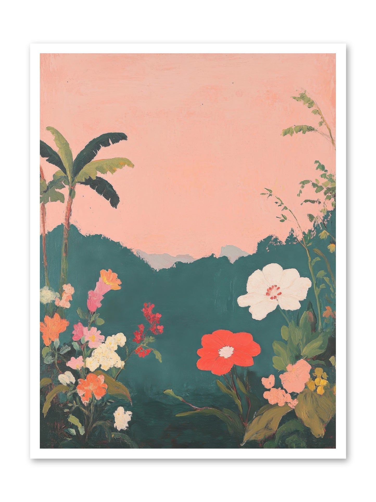 Sunset Marmalade -- Paper Print 30x40