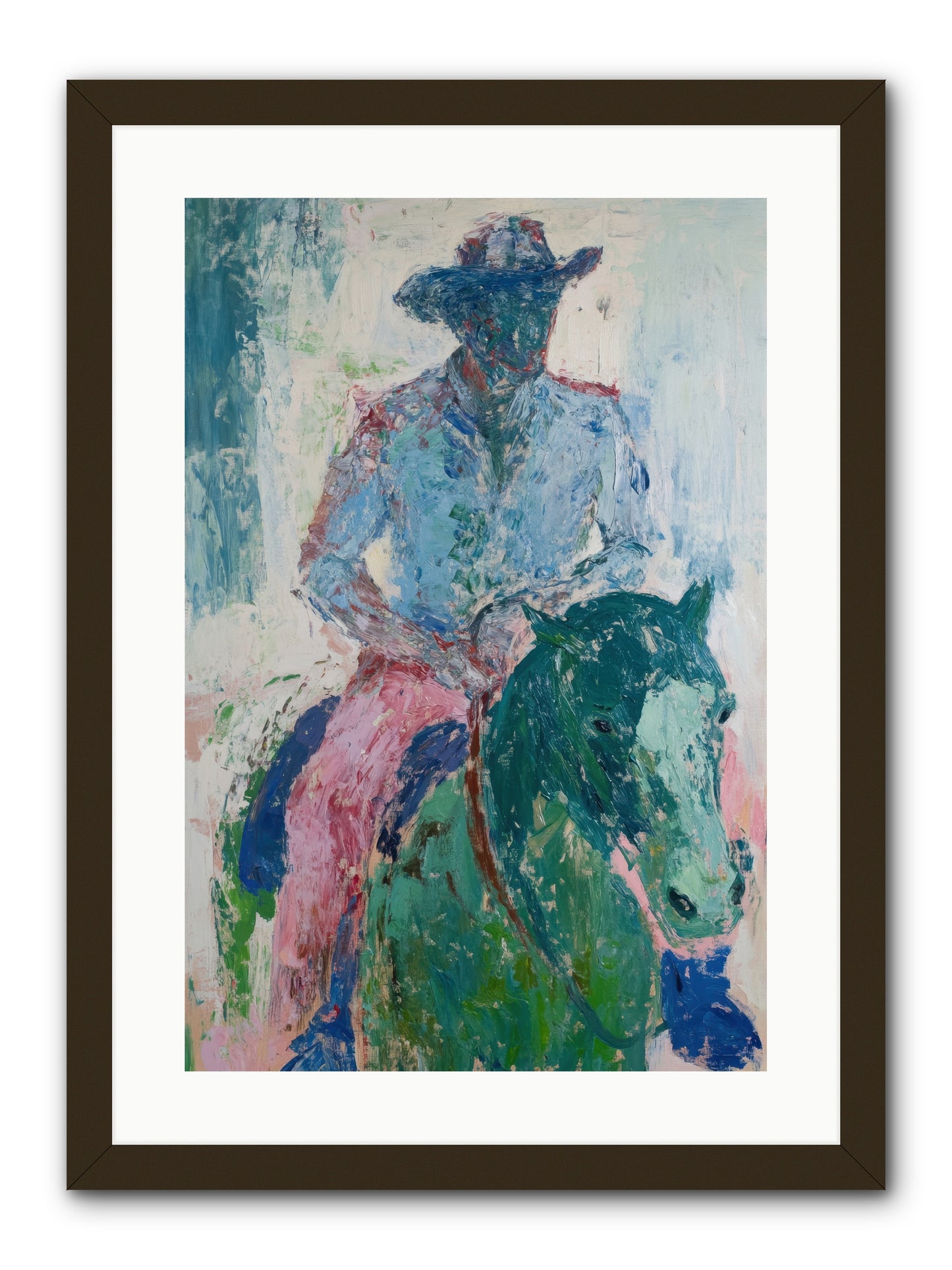 Sunset Solitude -- Framed Print - Black 16x24