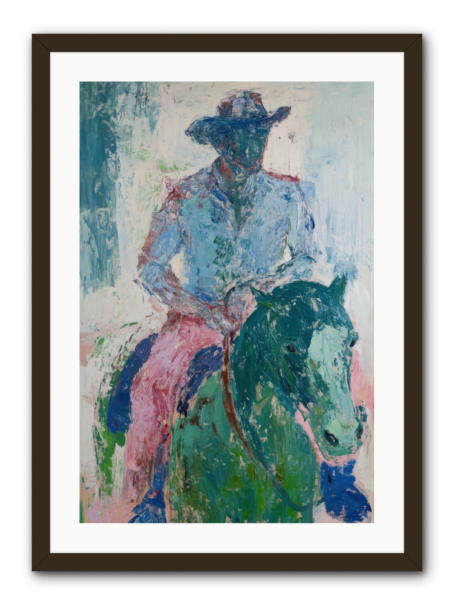 Sunset Solitude -- Framed Print - Black 20x30