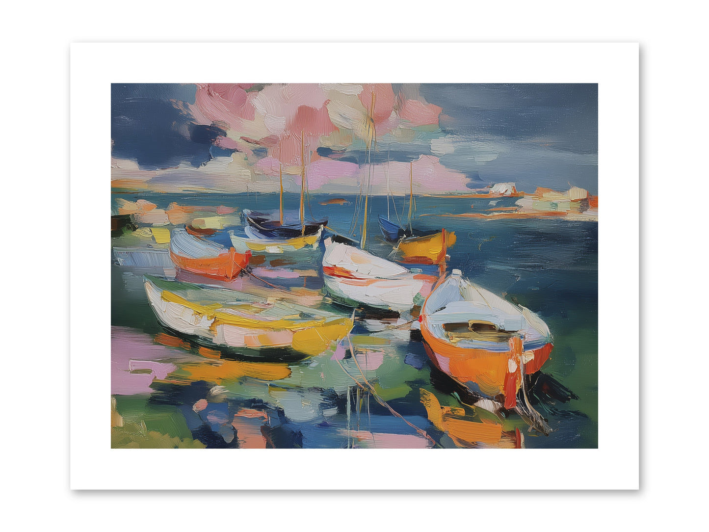 Sunset Symphony -- Paper Print 12x9