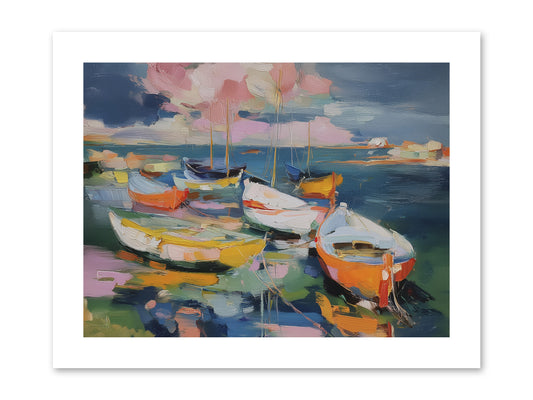 Sunset Symphony -- Paper Print 12x9