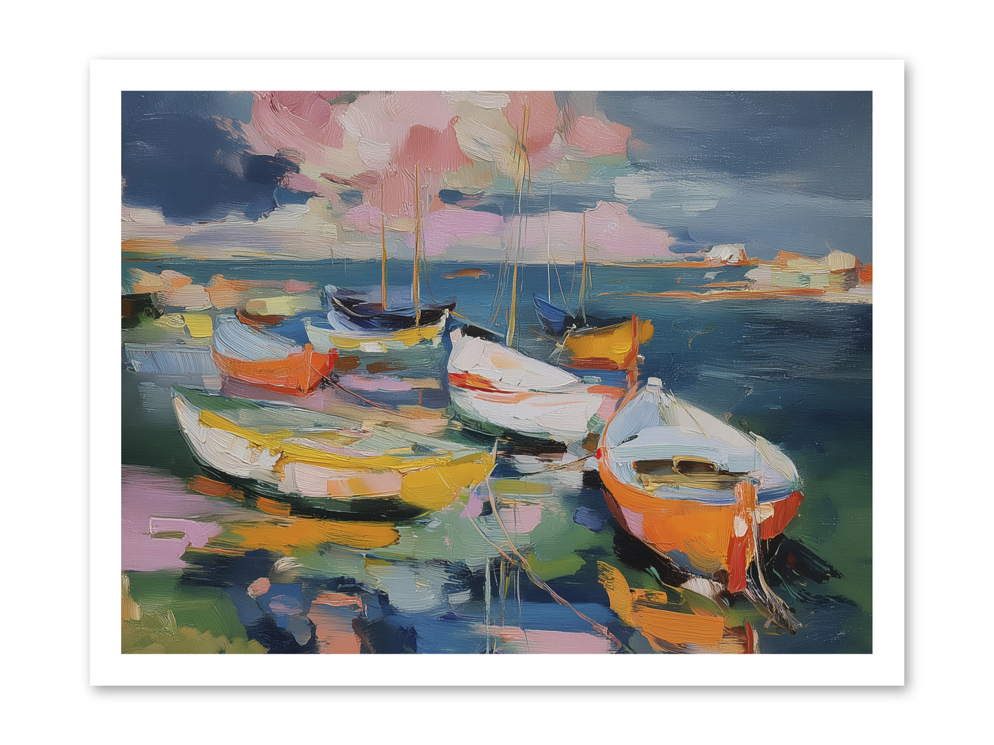 Sunset Symphony -- Loose Canvas Print 24x18