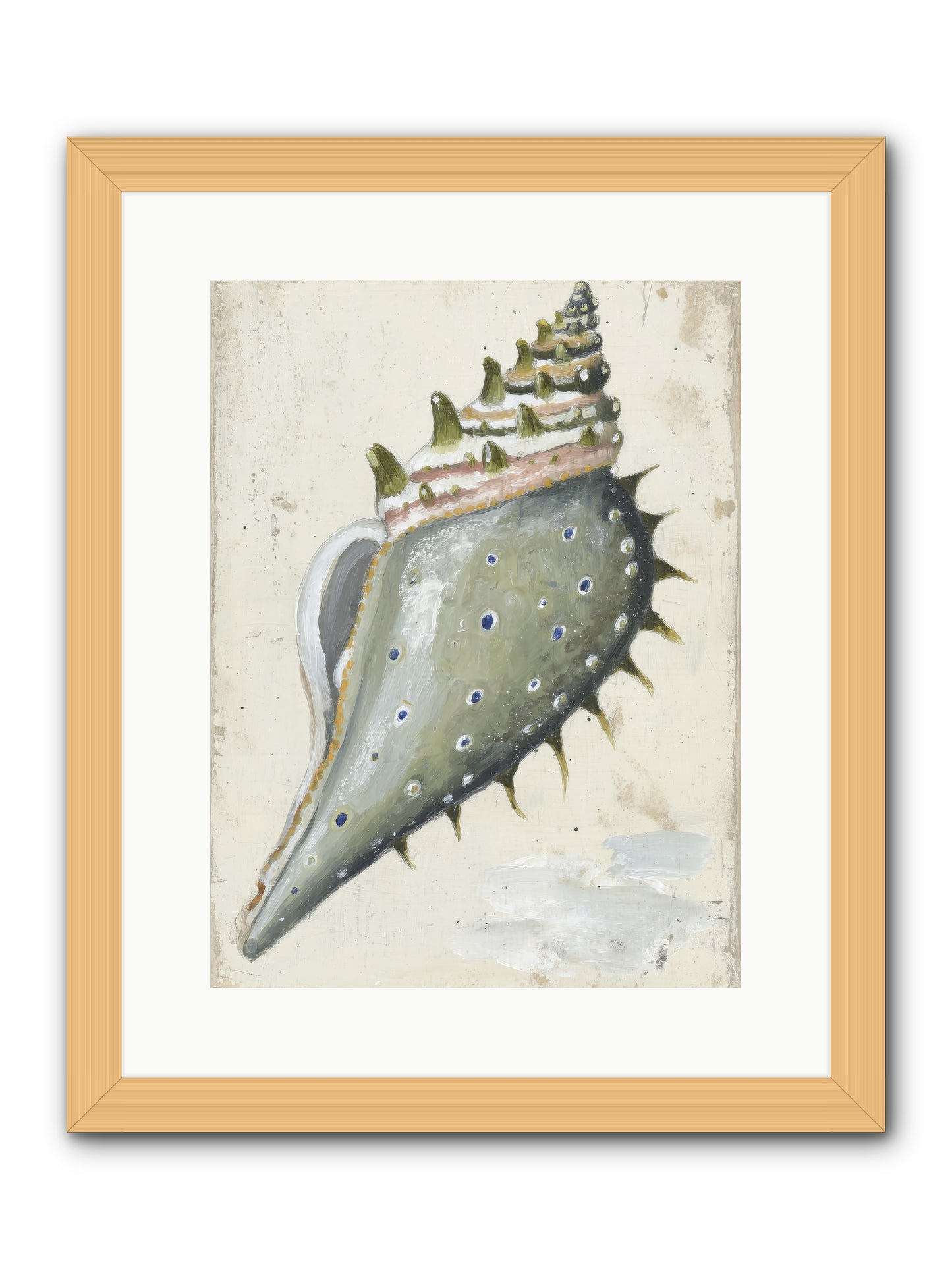 Sunset's Token -- Framed Print - Natural 12x16