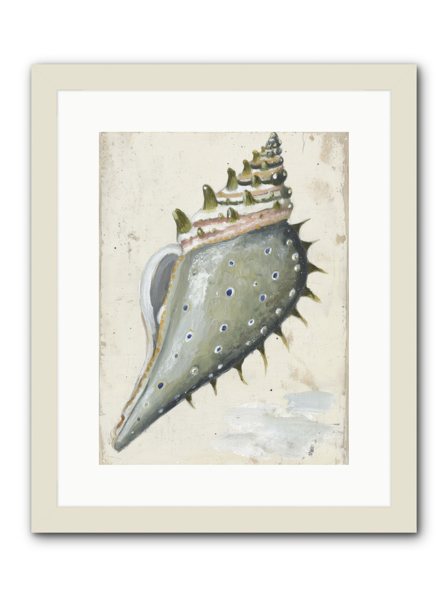 Sunset's Token -- Framed Print - White 12x16