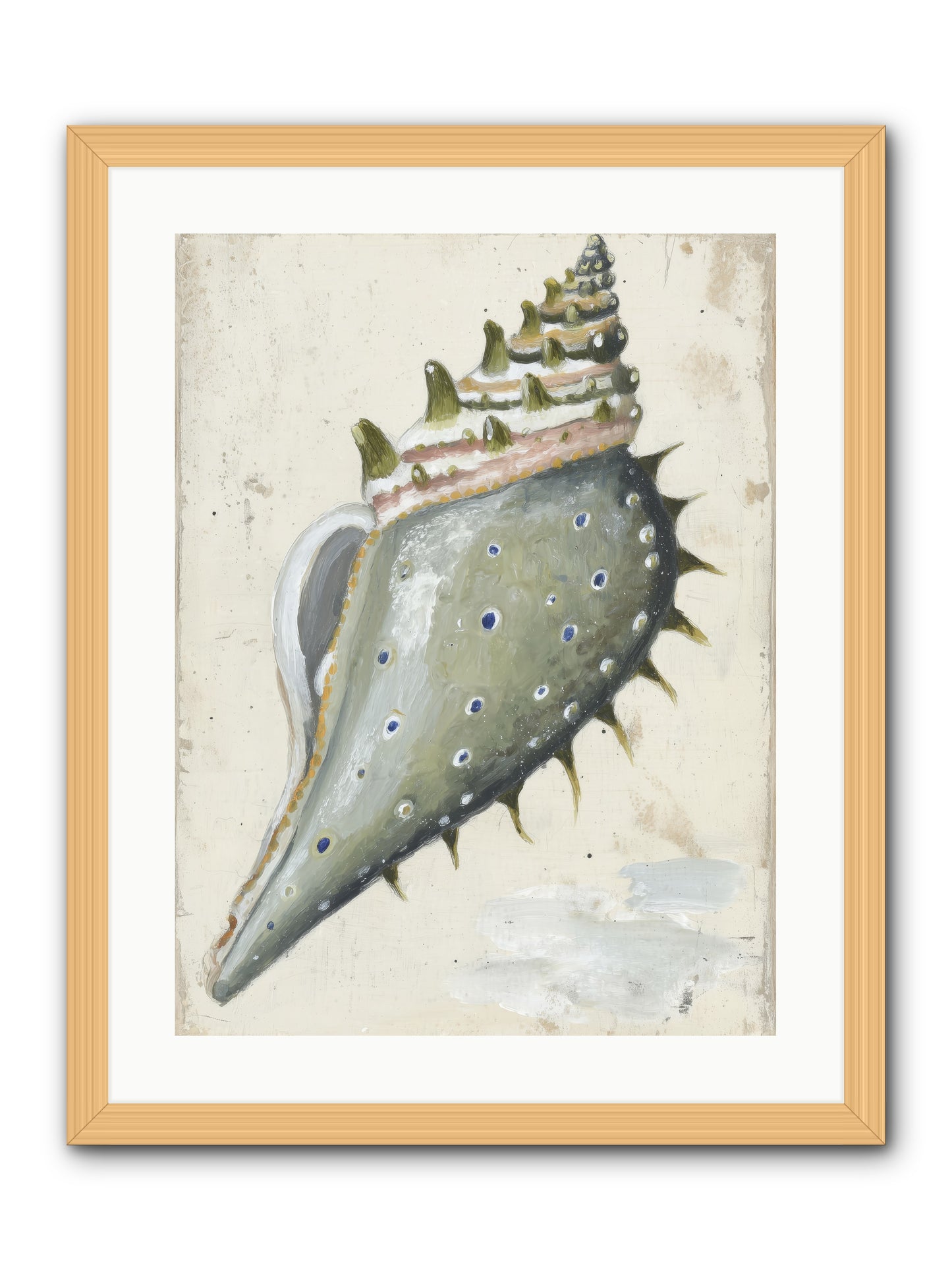 Sunset's Token -- Framed Print - Natural 18x24