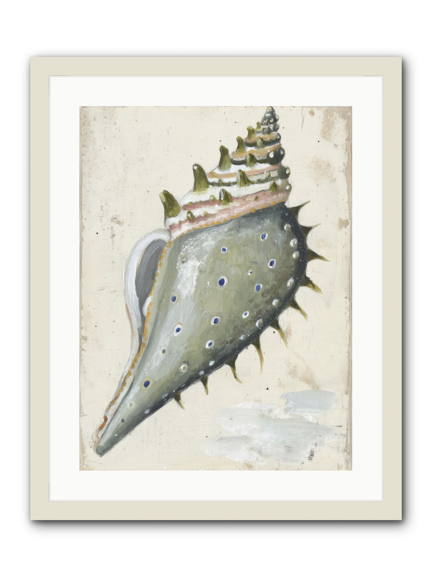 Sunset's Token -- Framed Print - White 18x24