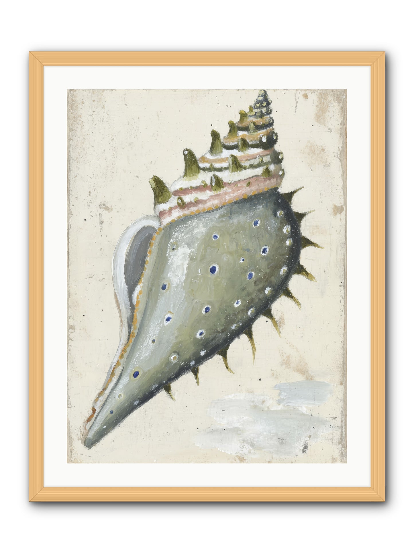 Sunset's Token -- Framed Print - Natural 24x32