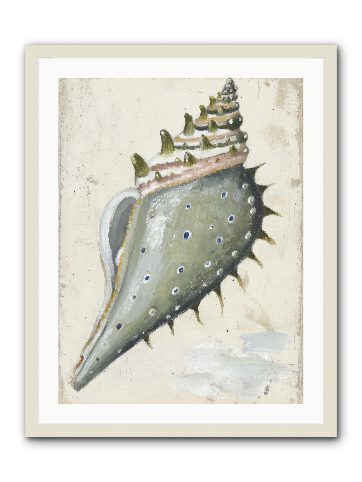 Sunset's Token -- Framed Print - White 24x32